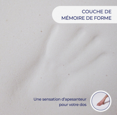 Matelas mousse et mémoire de forme Vénus